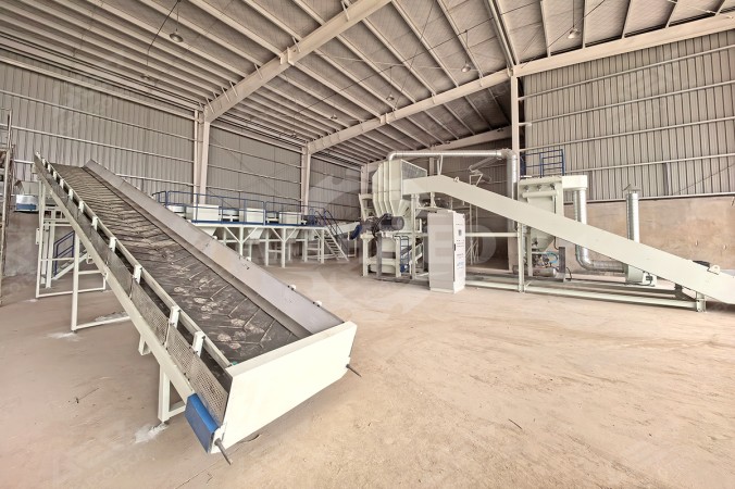 Dự án nghiền rác thải cồng kềnh hai trục tại Giang Tây, Trung Quốc