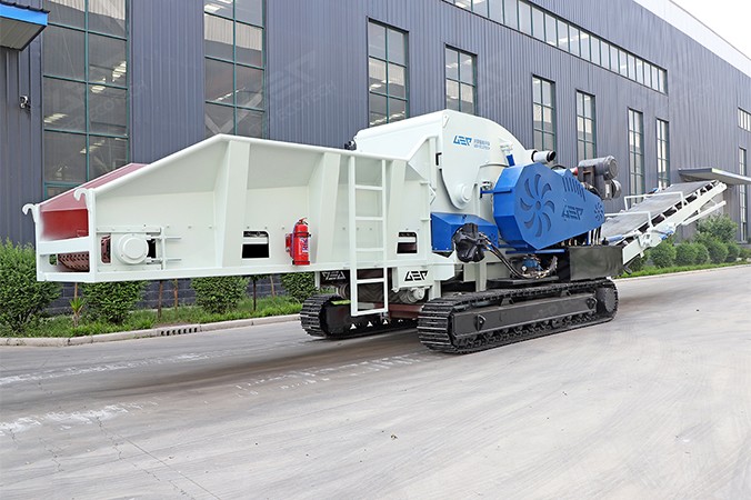 Nhà máy nghiền di động loại bánh xích
