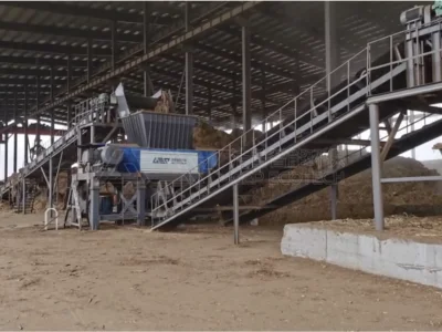 Hệ thống tiền xử lý sinh khối, Nhà máy tái chế sinh khối