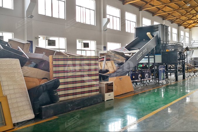 Dự án giảm khối lượng và tái chế các mặt hàng cồng kềnh ở Thiên Tân, Trung Quốc