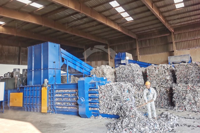 Máy ép rác cho dự án chuyển đổi 100.000 tấn/năm chất thải dệt may thành nhiên liệu thay thế tại khu vực đồng bằng sông Dương Tử, Trung Quốc