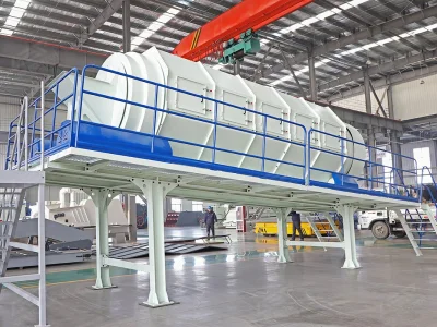 Máy sàng lồng GTS1850, φ1800mm x 5000mm, Công suất 22kW