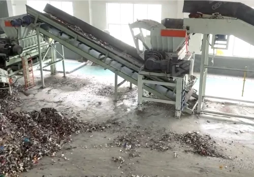 Máy nghiền vải, Máy nghiền tái chế rác thải dệt may