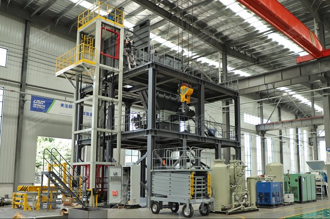 Hệ thống nghiền xô sơn bốn trục ở Mexico