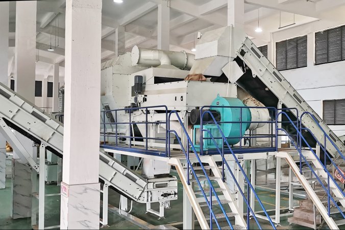 Máy phân loại không khí cho dự án xử lý chất thải khổng lồ ở Jiangxi, Trung Quốc