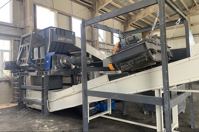 Loại bỏ sắt trong quá trình cho dây chuyền xử lý chất thải khổng lồ ở Trung Quốc